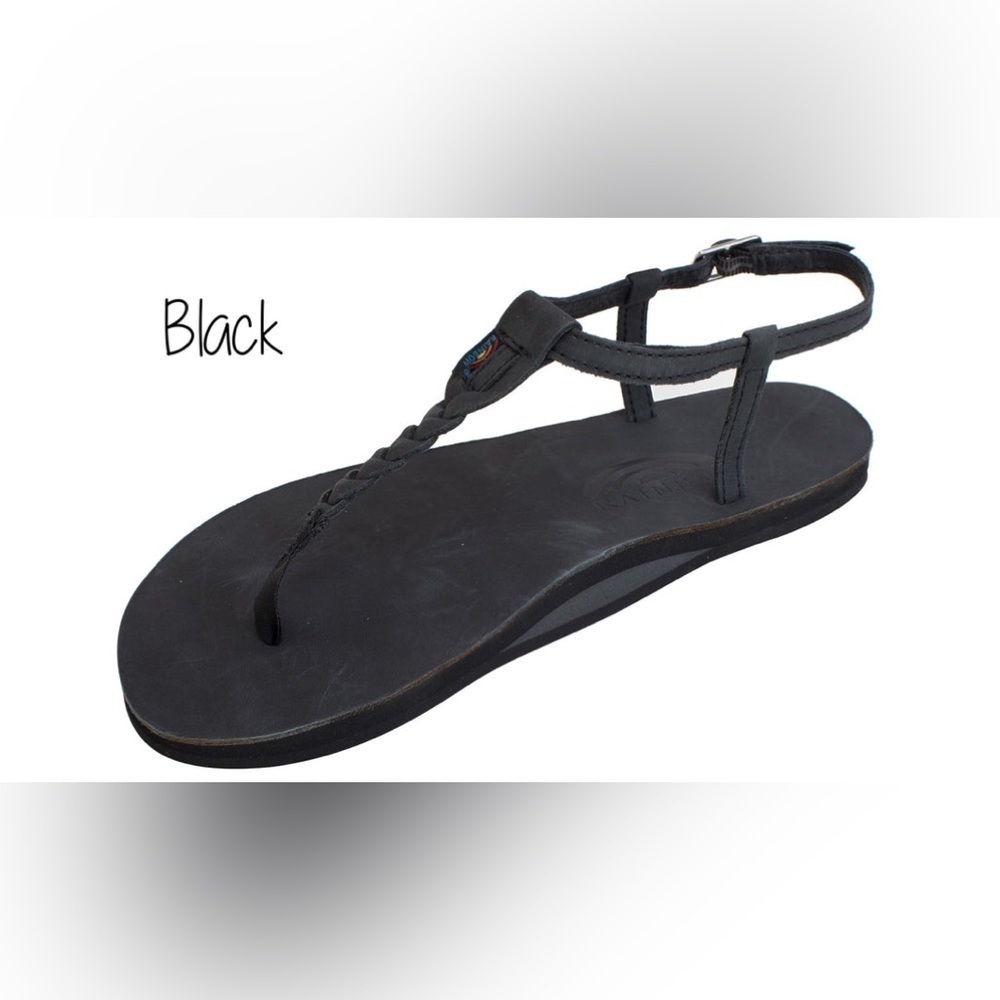 Rainbow T-Street thong sandals sz10